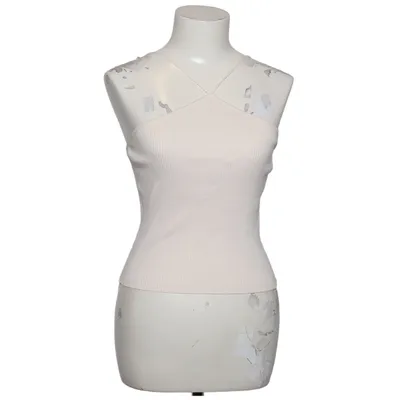 Tank Top (Beige) from Zara Polyamide, Viscose