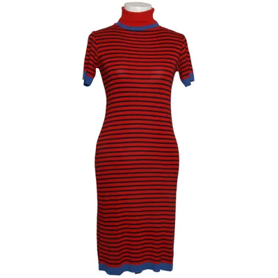 Turtleneck dress (Red, Blue) from Alain Manoukian Acrylic, Viscose