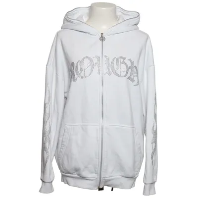 Hoodie (White) from Black Squad Cotton, Polyester