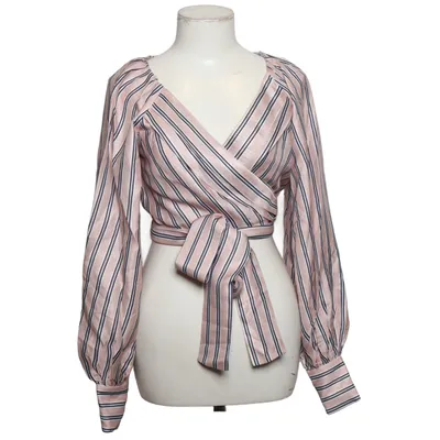 Wrap blouse (Pink, Blue, White) from Zimmermann Silk, Viscose