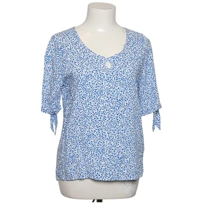Haut (Bleu, Blanc) de Gabriella K. Viscose