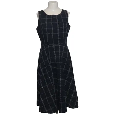 Robe (Bleu, Blanc) de Banned Retro Coton, Polyester