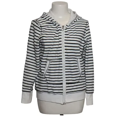 Capuchon sweater (Zwart, Wit) van New Woman