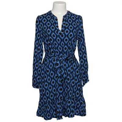Jurk (Blauw, Zwart, Wit) van Page One Viscose