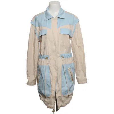 Jacka (Beige, Blå) från Anthropologie Bomull