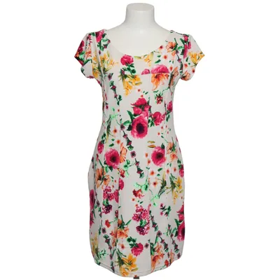 Kjole (Beige, Flerfarvet) fra Dass & Co Elastan, Polyester