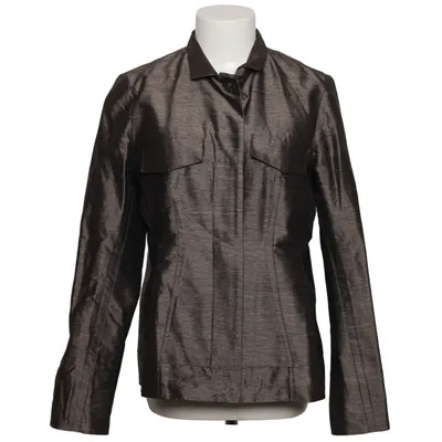 Veste (Gris) de Uli Schneider Polyester, Soie, Viscose