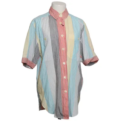 Short sleeve shirt (Blue, Yellow, Multicolored) from Verse Polyester, Wool