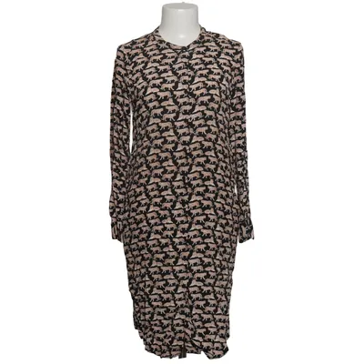 Shirt dress (Black, Beige) from Monoprix Femme