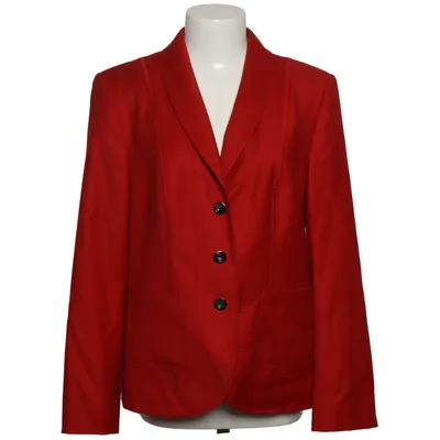 Blazer (Red) from Jobis Viscose, Wool
