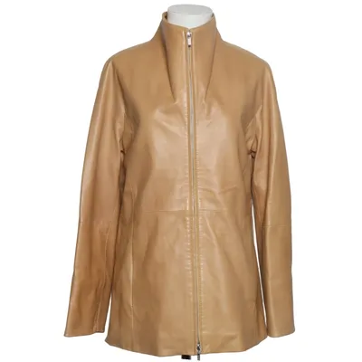 Läderjacka (Beige) från Polar Skinn