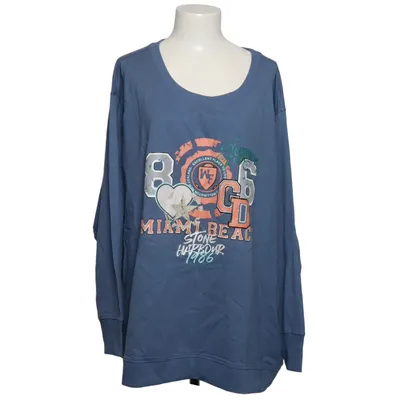 Long sleeve T-shirt (Blue, Multicolored) from Sheego Casual Cotton