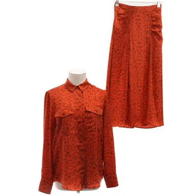Ensemble (Rouge, Marron, Multicolore) de Mango Suit Polyester