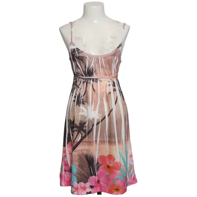 Dress (Brown, Multicolored) from Totsol Polyester