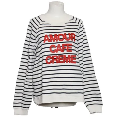 Sweatshirt (White, Black, Red) from Sézane Organic cotton