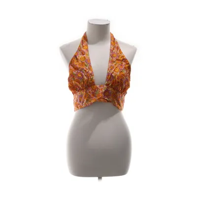 Halterneck top (Flerfarvet) fra Topshop Viscose