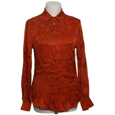 Skjorte (Orange) fra Alexachung Acetat, Silke