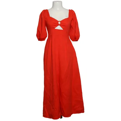 Jurk (Rood) van Billabong Katoen, Viscose