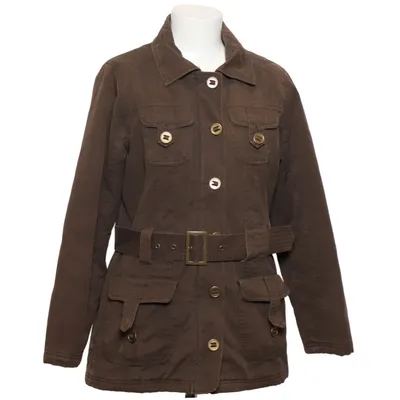 Veste safari (Marron) de Saix Acrylique, Coton, Polyester