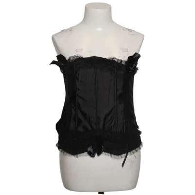 Corset (Black) from Vaacodor Cotton, Elastane, Polyester