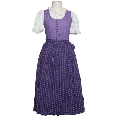 Dirndl (Purple, White) from Isar-Trachten