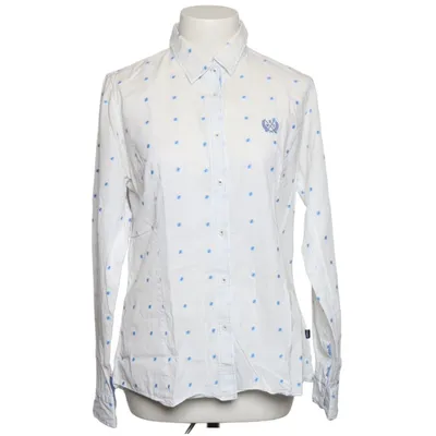 Shirt (Wit, Blauw) van Sir Raymond Tailor