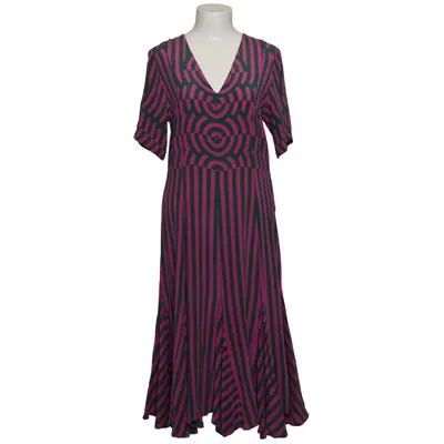 Klänning (Rosa, Grön) från Dries van Noten Silke