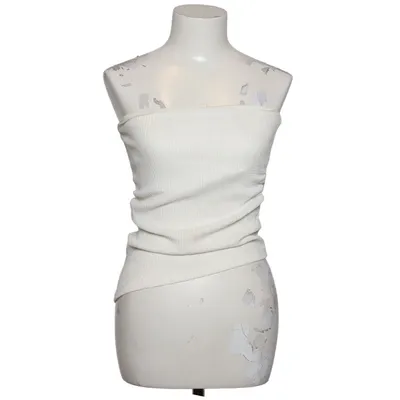 Tube top (White) from Pull & Bear Elastane, Polyester, Viscose