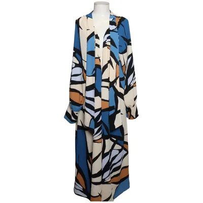 Dress (Blue, Black, Beige, Multicolored) from H&M Polyester