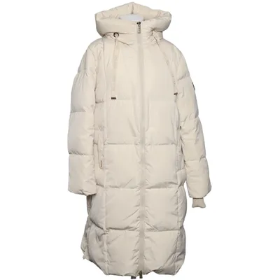 Vinterfrakke (Beige) fra Mos Mosh Dun, Fjer, Polyester