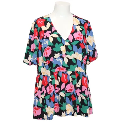 Jurk (Zwart, Meerkleurig) van Simply Be Gerecycled polyester