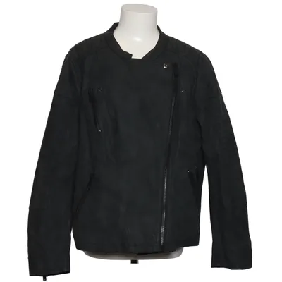 Bikerjakke (Grå) fra ONLY Carmakoma Viscose
