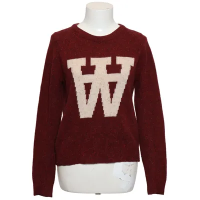 Sweater (Rød, Hvid) fra Wood Wood Polyamid, Uld
