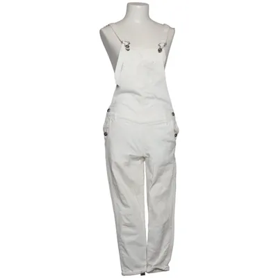 Dungarees (White) from Haikure Cotton, Elastane