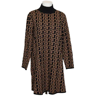 Turtleneck dress (Black, Beige) from Sweet Lady Polyamide, Polyester, Viscose