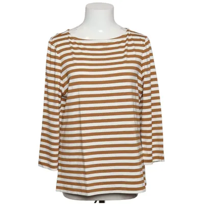 Långärmad t-shirt (Brun, Vit) från Strandfein