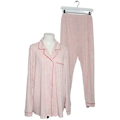 Pyjamasz (Pink, Rød, Hvid) fra Primark Elastan, Polyester, Viscose