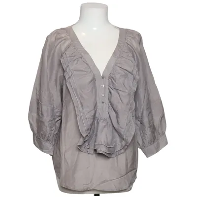 Blouse (Gris) de UNQ Coton, Soie