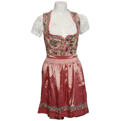 Dirndl (Rosa, Vit, Flerfärgad) från Krüger Madl Bomull, Polyester