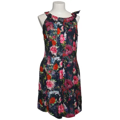 Dress (Blue, Multicolored) from Va Bene Polyester