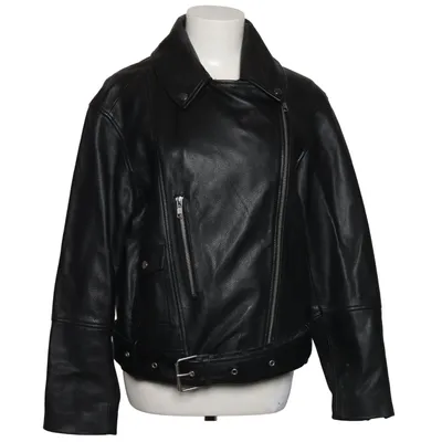 Bikerjacka (Svart) från H&M Skinn, Polyester