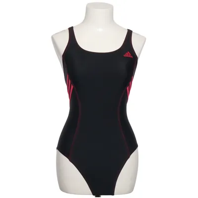Maillot de bain une pièce (Noir, Rose) de Adidas