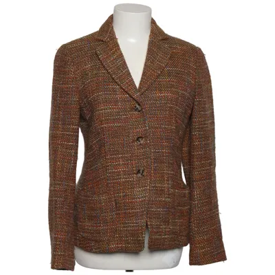 Blazer (Brun, Flerfarvet) fra Windsor Bomuld, Polyester, Uld