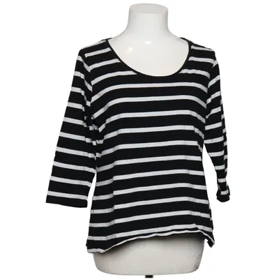 T-shirt à manches longues (Noir, Blanc) de Everyday Basic Coton, Élasthane