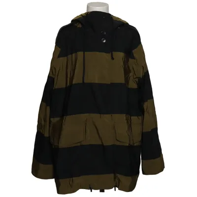 Jakke (Grøn, Sort) fra Dries van Noten Linned, Polyester