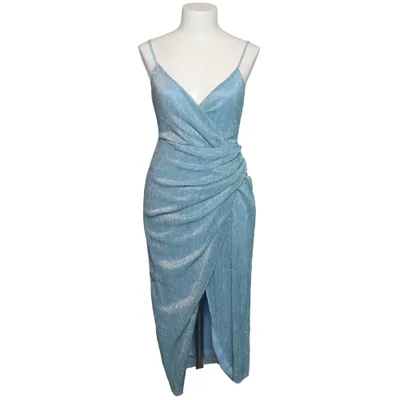 Cocktailkleid (Blau) von Trendyol Elasthan, Metallfaser, Polyester