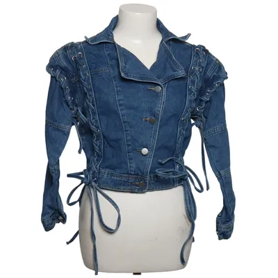 Spijkerjas (Blauw) van Lolive Verte Katoen, Polyester