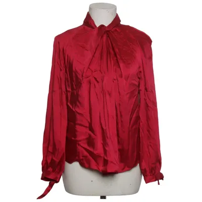 Strikblouse (Rood) van Mango Basics Polyester