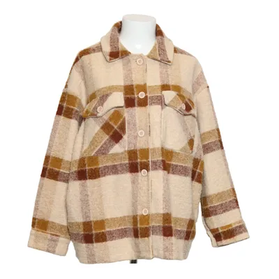 Skjortejakke (Beige, Brun, Hvid) fra Sens Uniq Akryl, Polyester, Uld