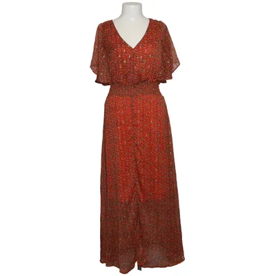 Långklänning (Orange, Flerfärgad) från Jean Pascale Polyester